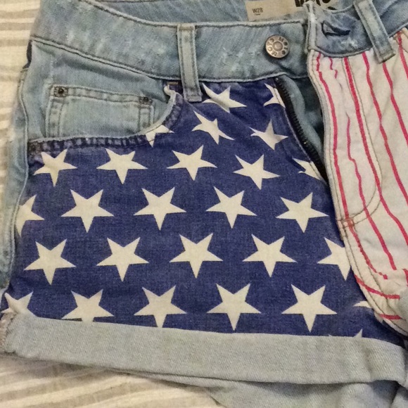 Patriotic jean shorts (61) - Picture 4 of 7